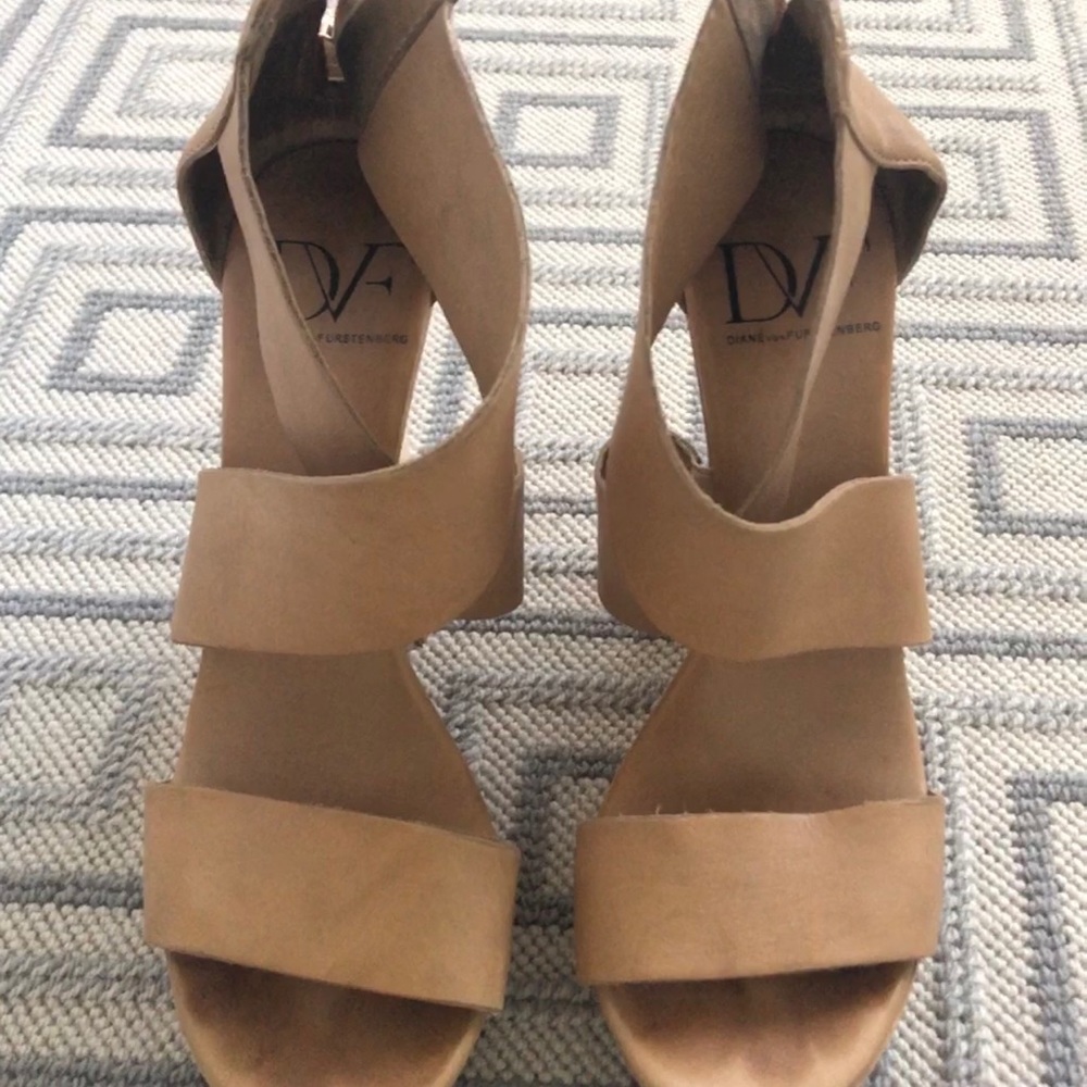 Diane Von Furstenberg platform sandals